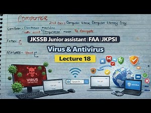 Computer security|Virus Antivirus|Aaqib Hussain|Important for all competitive exam JKSSB SSCBANKING