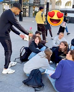 12K views · 162 reactions | Giving Roses To Couples ❤️ | Who Cares? | Facebook