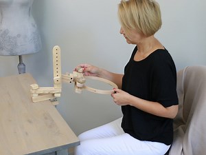 Embroidery Stand for Hoop, Wooden Table Frame Hoop Holder With Adjustable Height, Tools for Hand Embroidery - Etsy