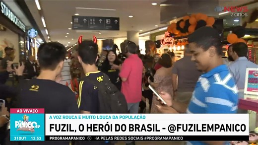 2.7K views · 129 reactions | #Pânico | “Fuzil - O herói do Brasil”, que foi figurante no clipe de Thriller, do Michael Jackson, quer saber se o povão acredita em fantasmas; o bicho papão de Taipas ainda se juntou com os monstros do Hopi Hari para assustar geral na Paulista  Confira na JP News | Programa Pânico | Facebook