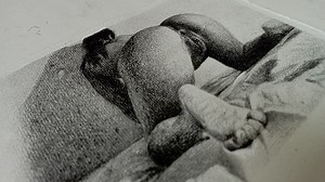 Sexy Desi Indian Bhabi showing her Big Round Ass & Pussy Pencil Drawin Watch Till End & Enjoy