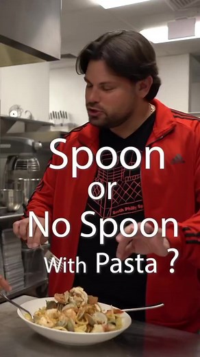 26K views · 347 reactions | Spoon or no spoon with pasta? (ig/southphillyspots) | Hardcore Italians | Facebook