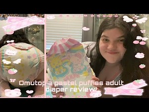 Omutopia pastel puffies adult diaper review