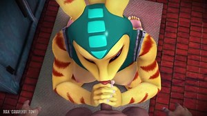 Angela Cross Sucks A Dick And Swallows Cum Ratchet And Clank Porn Parody By Cavafly (Sweet Paige)