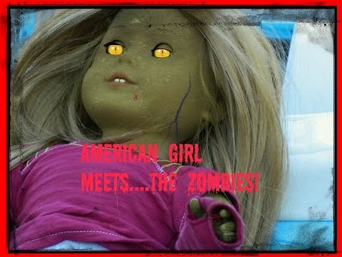 American Girl Doll Camping Roadtrip Adventure with...ZOMBIES!?!? AGSM