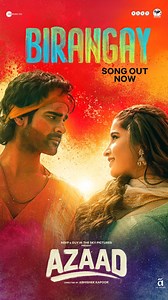 Holi ke ho koi bhi rang, aaj dikhenge sab in do Birangay patangon ke sang! 💞💃🏻 #Birangay Song Out Now. 🔗 - https://bit.ly/BirangaySongOutNow Witness the adventure of #Azaad on big screens on 17th January 2025. Ajay Devgn Abhishek Kapoor Ronnie Screwvala Pragya Kapoor #AamanDevgan Rasha Thadani Diana Penty Guy in the Sky Pictures Piyush Mishra Mohit Malik #AbhishekNayyar #PashanJal Amit Trivedi Amitabh Bhattacharya Meenal Jain Bosco Leslie Martis Zee Music Company | RSVP