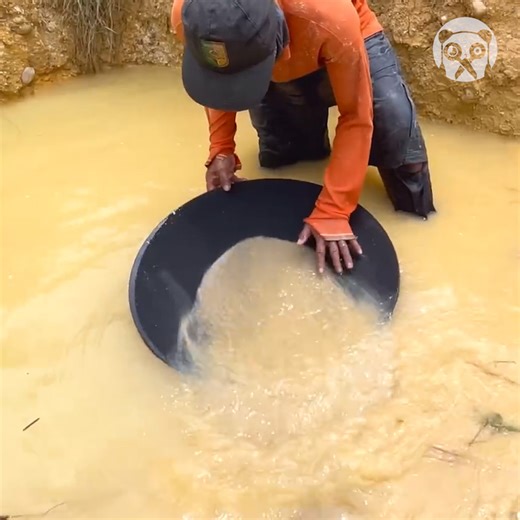 138K views · 404 reactions | The traditional gold mining process | Bored Panda Art | Facebook