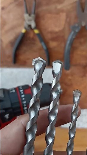 🤔What does a concrete or masonry drill bit look like?🤔#drill bits #masonry