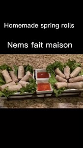 An Easiest way to make homemade Spring rolls w/ground beef. Méthode très simple et facile pour faire les Nems a la viande hachée fait maison. #springrolls @Nems #cookingrecipes | Dedior Cooking | Facebook