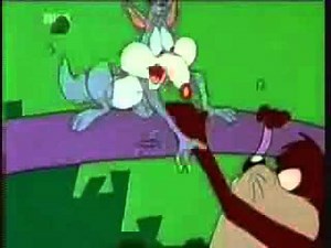 Taz Tickled (Woeful Wolf)