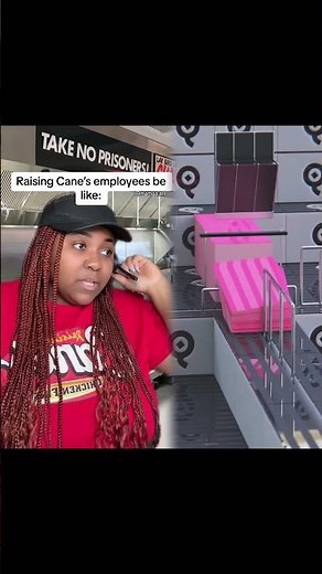 Listen they’re tiredddd okay😭 #raisingcanes #chicken