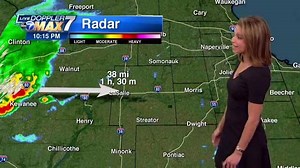 Wednesday Night Forecast. Showers & storms moving in... | Cheryl Scott ABC7