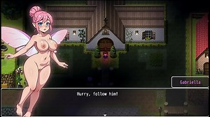 Lost Lagoon &lbrack; Harem HENTAI game &rsqb; Ep&period;2 cute girl with huge tits fell in the bathtub and exposed her WET PUSSY &excl;