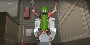 Check Out Rick And Morty's Hilarious Unused Designs For Pickle Rick's Rat Suit