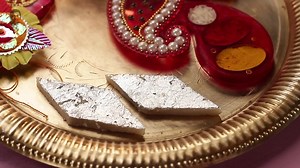 Kaju Katli - The prefect recipe to add sweetness to your Raksha Bandhan celebrations. #HappyRakshaBandhan | Sanjeev Kapoor