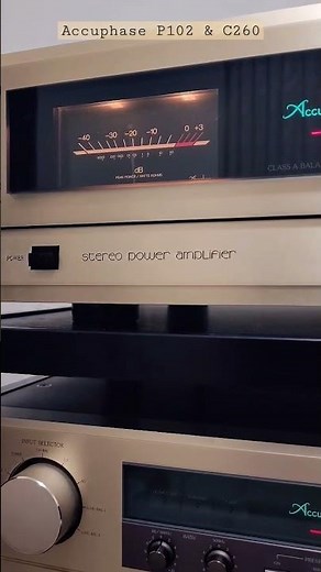 Accuphase P102 & C260