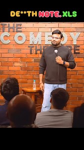 1M views · 25K reactions | Death Note Thanks for edit @boring_contents_only . . . . . . . . . #standupcomedy #standupcomedian #standupcomedyshow #standupcomic #standup #standupcomedyindia #trendingaudio #reelkarofeelkaro❤ ##corporatejokes #office #boss | Vinay Tiwari | Facebook