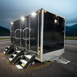 [Hot Item] Mobile Restroom Portable Toilet Mobile Trailer Camping Toilet Trailer