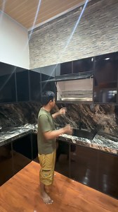 Mewah, gagah dan mewan itu yang cocok untuk sebutan kitchen set nya!!! #kitchenset #kitchensetviral #mewah #elegan #murahji #kendari | Rahmat Nayl