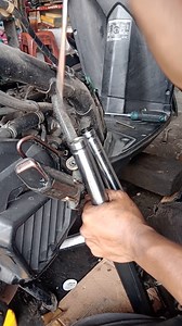 46K views · 334 reactions | Installing the Comp FR Fork Pipe on a Honda automatic motorbike | Aeon | Facebook