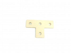[Hot Item] 4 Hole Tee Flat Strut Fitting & Post Base for Strut Channel