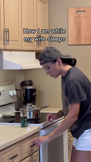 "My wife's kitchen sounds: pots clanging, dishes breaking, me shouting 'WHAT?!' from the living room 😂🍳🔊 #MarriedLife #KitchenChaos #CookingHumor #LoveAndLaughter" | Hot Travel Mom