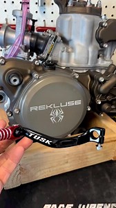 Making homemade silver shifters with some Tusk ones for our CR250 engines. #2strokes #dirtbike #motorcycle #motocross #dirtbikes #twostroketuesday #NextLevelDish | GolfTzy
