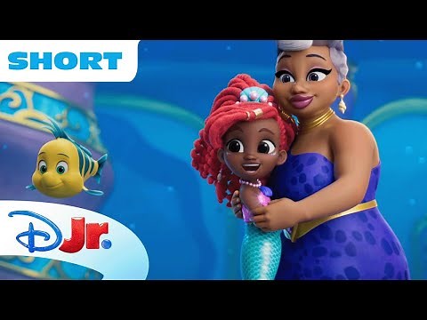 Disney Jr.’s Ariel Mermaid Tales Short 8 🧜🏾‍♀️ | Magic Breakfast | The Little Mermaid | @disneyjr