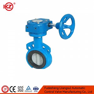 [Hot Item] Manual Turbine Hard Seal Stainless Steel Sandwich Three Eccentric Butterfly Valve