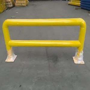 [Hot Item] Pallet Rack Guardrail Steel Protection Barrier for Warehouse Storage Upright Protection