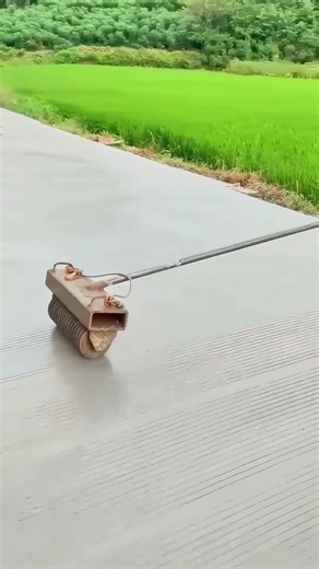 The construction process of rural highways