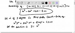 SOLVED:Consider a two-dimensional ODE with a fixed point at which the chararteristic polynomial of the Jacobi matrix has unequal roots. Recall that in this cass there is a change of co-ordinters which will bring this matrix to diagnonal form. Plot the ortsits in each of the following cases: 1. The roots are real and non-zero: cases when they are both positive. one is positive and one negative and both are negative. 2. One root is zero and the cases when the other root is positive or negative. 3.