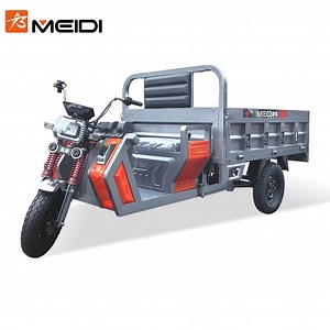 [Hot Item] Meidi Large Size 1.8m Cargo Box 1800W Powerful Motor Trike Special Spring Seat Adult Electric Tricycle