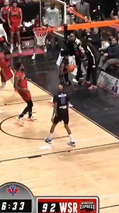 JAIRE GRAYER with the HUGE track-down block! 🚫💨 | Windsor Express