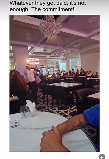 Guy Dancing with Birthday Cake: Impressive Moves!