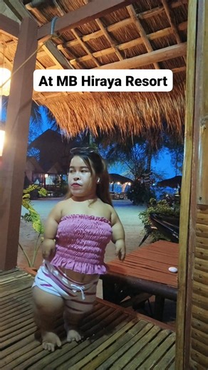 Hello MB Hiraya Beach Resort 👋👋 #prouddwarfism #melaimissdwarf #fblifestyle | Melai Missdwarf