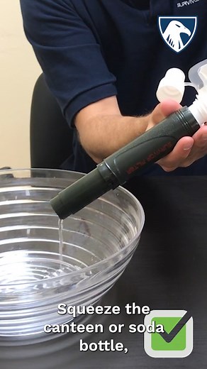 2.5K views · 33 reactions | How to use Survivor Filter Straw. #SurvivorFilter #survivorstraw | Survivor Filter | Facebook