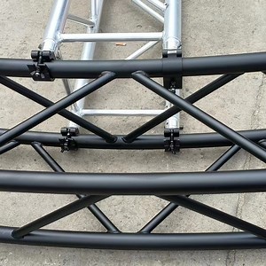 [Hot Item] Hx-S44 Mobile Stage Lighting Truss Aluminum Used Portable Stage for Sale