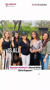 What Kind Of Relationship Does Neelam Kothari & Ekta Kapoor Share? Neelam Kothari on why female friendships are important & her special bond with Ekta Kapoor! Watch The Male Feminist ft. Neelam Kothari exclusively on our YouTube channel. #themalefeminist #hauterrfly | Hauterrfly