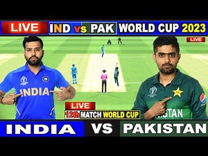 Live: IND vs PAK Cricket 24 Gameplay Simulation | Virtual ODI Match