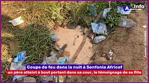 415K views · 10K reactions | | Nuit de tirs à Sonfonia Africof : une citoyenne témoigne après que son père a été criblé de balles dans sa cour ⬇️ | Authentique Info. | Facebook