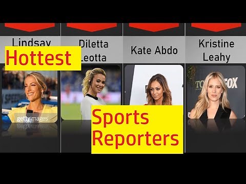 HOT and Talented Female Sports Reporters