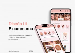 Diseño UI E-commerce cosmética - Sasha Sawosz