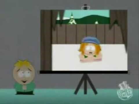 Cartman dancing and pretending to be Britney Spears