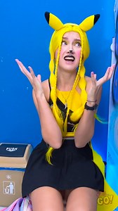 AWW! Don’t make Pikachu angry! 😂⚡ Toilet prank gone wild! 💩⚠️ #123go | 123 GO