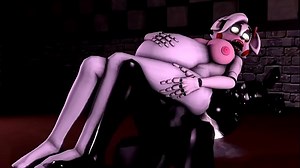 Fredina fazbear nightclub fnaf anime 3D