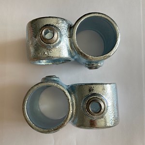 [Hot Item] Cast Iron Structural Fitting Galvanized Railing Fittings Pipe Clamp 90° Crossover