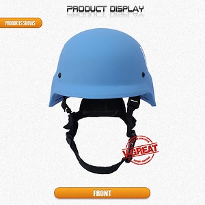 [Hot Item] Pasgt Standard Aramid Multicam Helmet in Un Blue Color