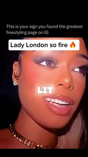 Freestyles Clipped | Follow @freestylesclipped for more! 🎤 . Credit: @ladylondon | Instagram