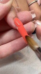 ORANGE MARBLE BUTTERFLY NAILS | Sarah's Nail Secrets